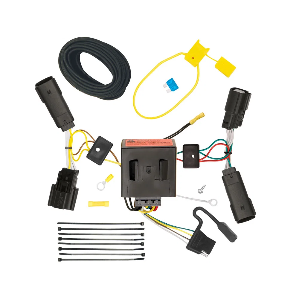 118515 – TEKONSHA Trailer Wiring Connector, T-One Connector Assembly With Upgraded Circuit Protected Modulite HD Modu...